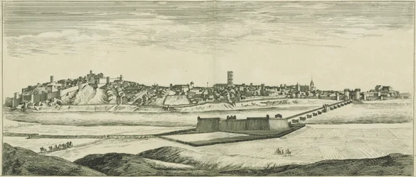 Profil de la ville de Badajoz en Espagne
